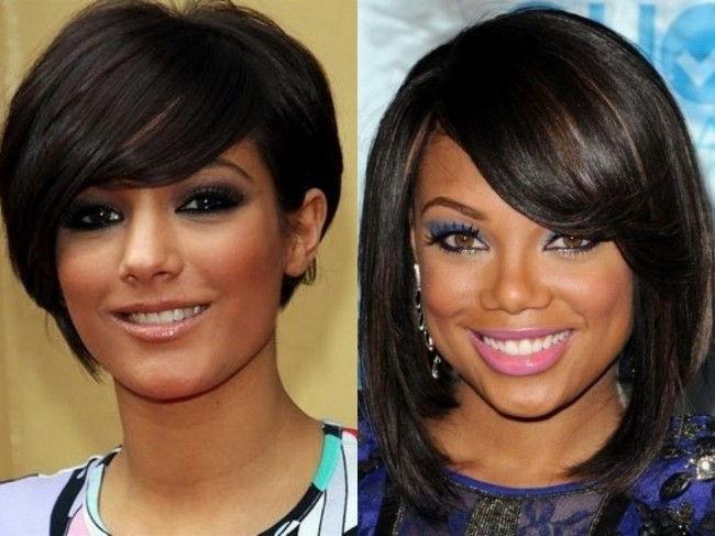 hairstyles for round face30